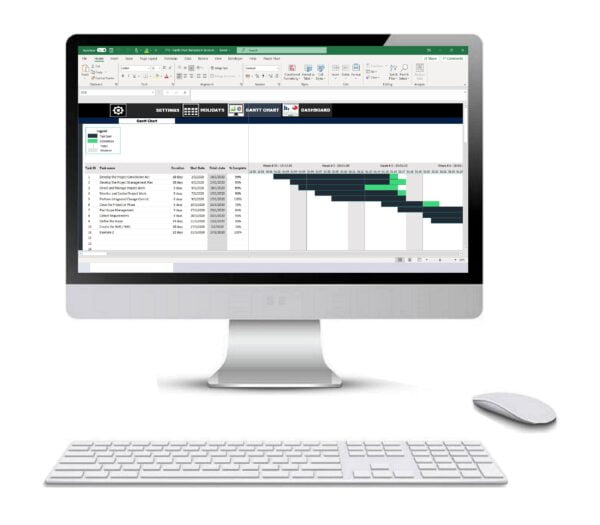 Gantt Chart in Excel