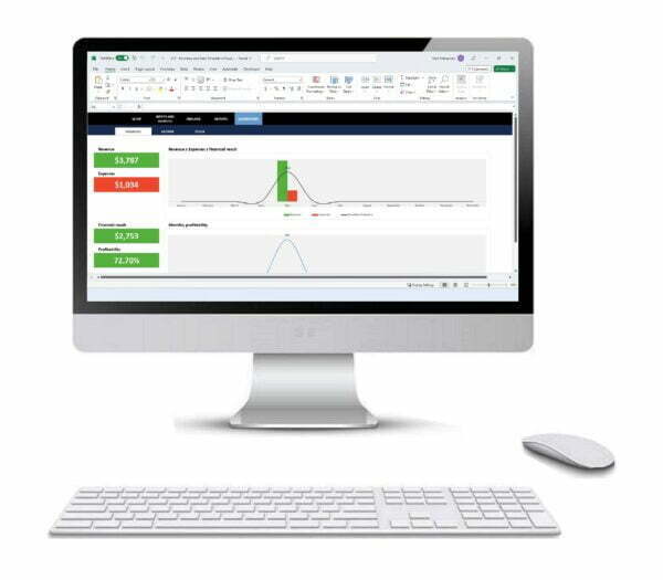 Inventories and Sales Template in Excel