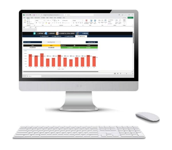 Budget VS Actual Expenses in Excel | Budget in Excel