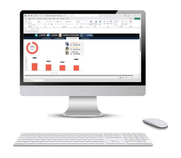 Budget VS Actual Expenses in Excel | Budget in Excel