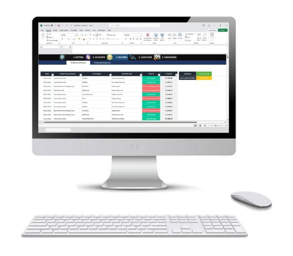 Cash Flow in Excel Cash Flow Spreadsheet