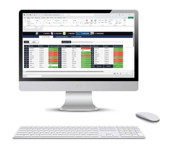 Cash Flow in Excel Cash Flow Spreadsheet