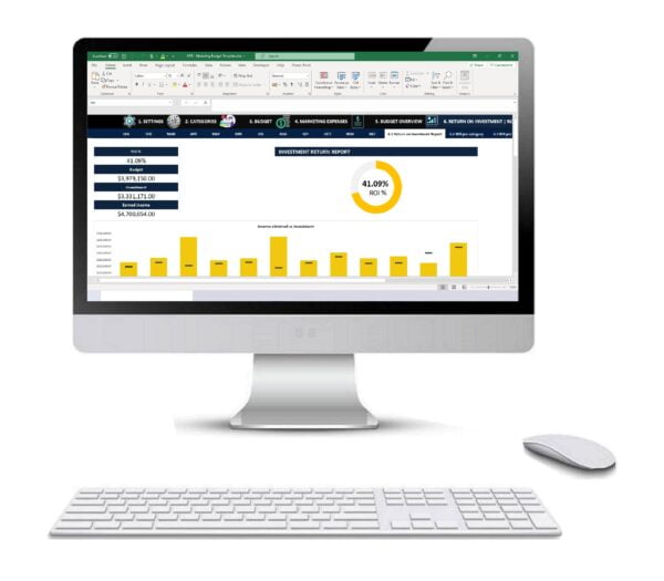 Marketing Budget Template Excel 6