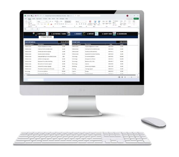 Project control in Excel-6