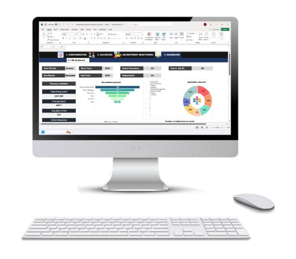 Recruitment Tracking in Excel-1