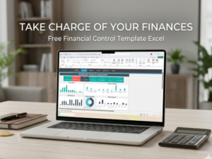 Download a free financial control template in Excel to track income, manage expenses, and improve budgeting with structured financial spreadsheets.